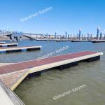 Aluminum Alloy Floating Dock Wharf Pontoon Floating Jetty Pier Float Dock