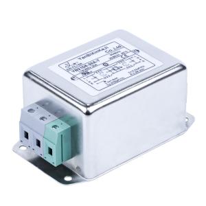 China 20A Terminal Block Power Line Filter Enhanced Single Phase Filter For Fitness Equipment wholesale
