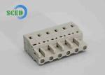 7.50mm Double Levels Pluggable Terminal Block Header For PCB PA66 Male Sockets 2