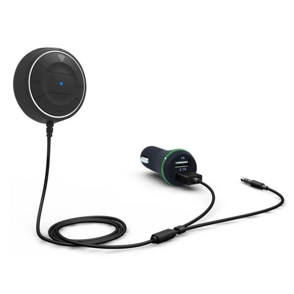 Quality Portable Wireless Audio Adapter 3.5mm Aux Stereo Output Bluetooth Adapter Wireless Aux Receiver for sale