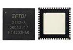 FT4232HAQ-TRAY USB Interface IC USB Hi-Speed to Quad Channel Serial UART/JTAG/SPI/I2C IC, Automotive, QFN-64