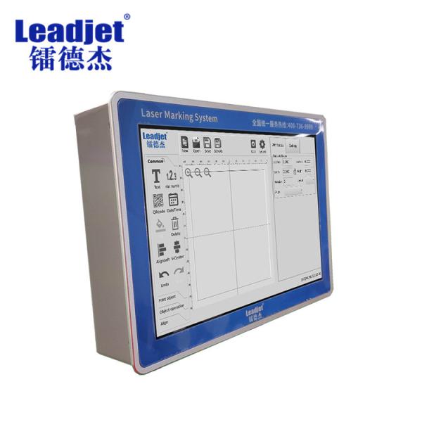 Quality 40 Watt CO2 Laser Coding Machine Air Cooling With Touch Screen for sale