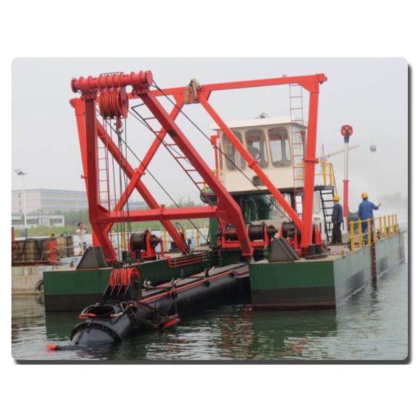 500 mm Cutter Head Suction Dredges for sand dredging with dredging depth 15 meters underwater