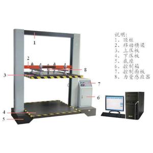 Computer Carton Compression Tester For Carton Inspecting Strike Endurance
