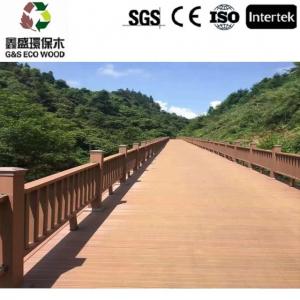 China 146 X 22mm Beech Wpc Timber Decking Recycled Outdoor Solid Composite Wood wholesale