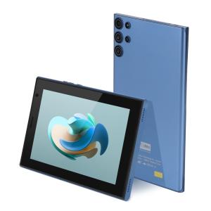 C idea Smart Tablet PC 7 with Case 6GB+128GB Expandable 512GB Storage Dual 5MP+8MP Camera CM522 (Blue)