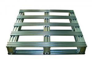China Re - Usable Residual Galvanized Metal Pallets Durable For Industrial Storage on sale