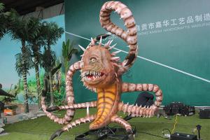 Attractive Electric Simulation Interactive Octopus With Mouth Open And Close