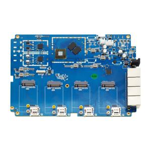 China 4 SIM Stable Vending Machine Control Board , Anti Interference Router PCB Board wholesale