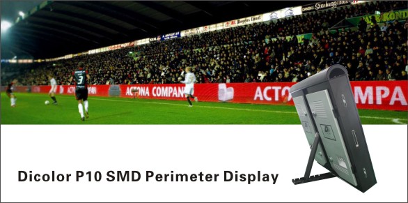 p10 smd LED perimeter display