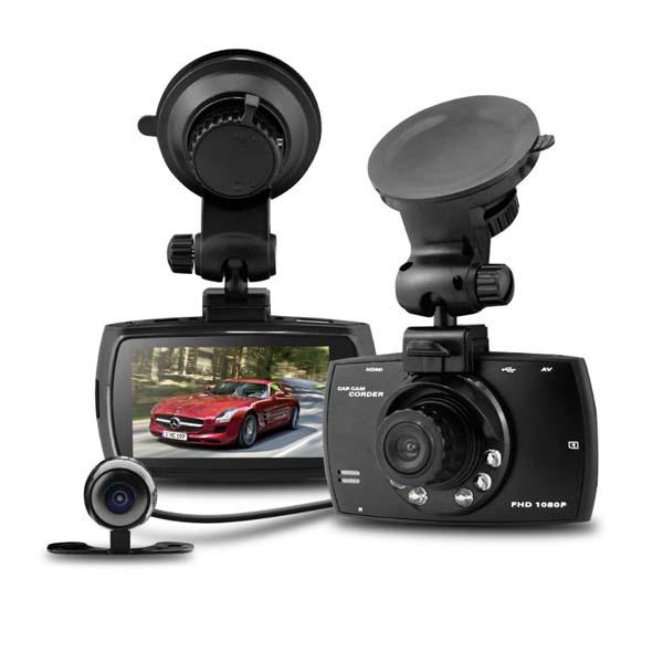 Quality G30B Dual Lens Car DVR H.264 Front camera Full HD 1280*1080P External Rear Camera 720*480P Dash Cam for sale