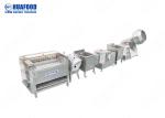 200kg/H Semi-Automatic Potato Chips Processing Line