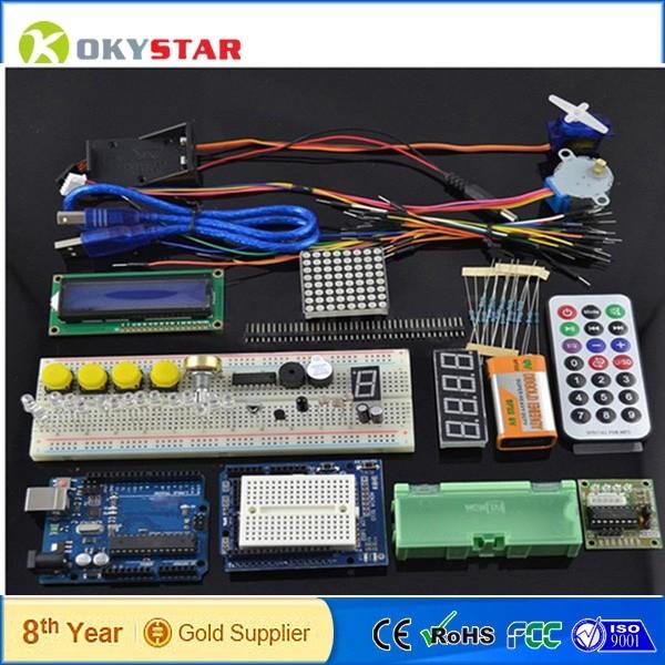 UNO R3 /1602 LCD Servo Motor Dot Matrix Breadboard LED starter kit for Arduino