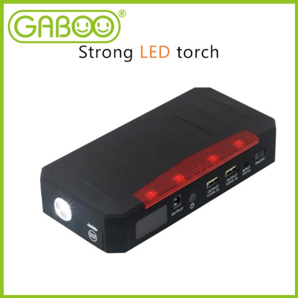 HG-JP08 15000mAh car jump starter power bank with Warning signal lights