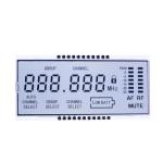 Custom Size 3.0V TN LCD Display Panel Transflective TN LCD Segment Display