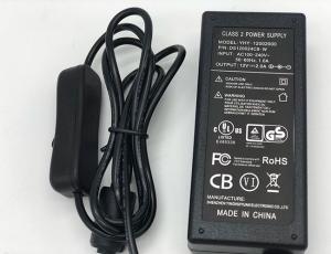 China UL1310 ac dc adaptor switch power supply 12 v volt 12vdc 12volt 12v 2a 2.0a 2000ma 2 a amp power adapter wholesale