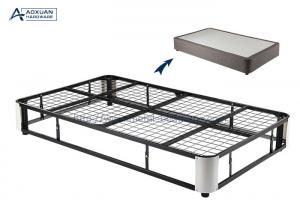 China No Spring Collapsible Metal Bed Frame , Metal Queen Platform Bed Frame wholesale