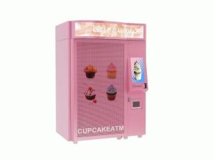 China Restaurant University Gym Salad Vending Machine With Conveyor And Remote Control System wholesale