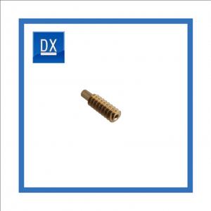 China OEM ODM Metal Brass Worm Gear Transmission Parts For 2000 Encoder wholesale