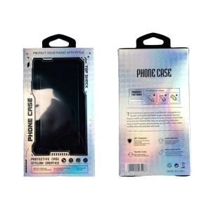 China Wholesale Universal Neutral Carton Pack Mobile Phone Cases Packaging Boxes With PVC Windows on sale