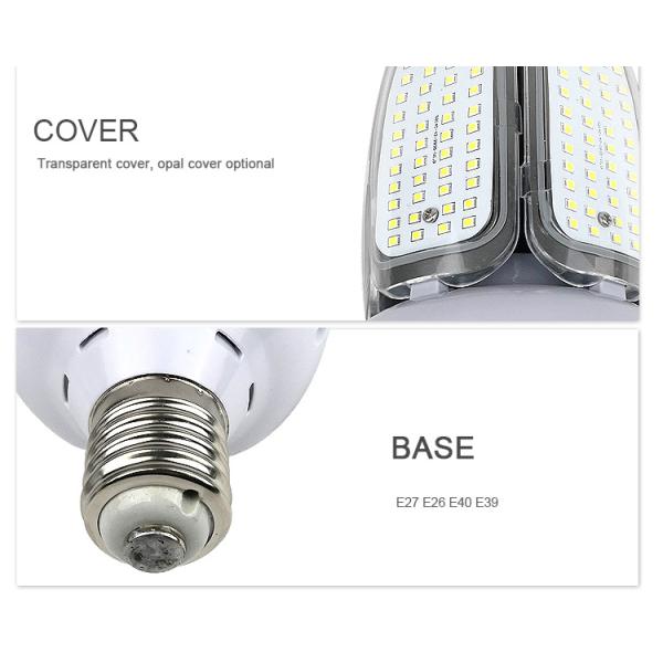 AC347V 100 Watt LED Corn Bulb Light 5000K E39 E40 Base 5 Years Warranty