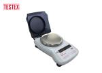 0.01g Precision Fabric Testing Equipment LCD Display Fabric Scale With Wind -