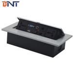 conference table no cable design connection pop up socket box