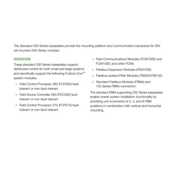 FCM100ET Foxboro Field Communications Modules