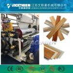 Online EIR SPC Flooring Machine Customized Color Wear Resisting Layer