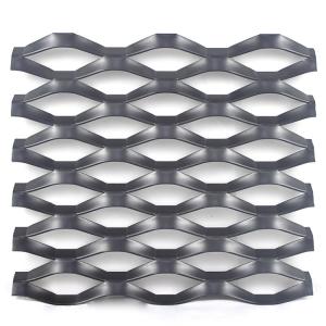 China Mill Finish Aluminum Expanded Metal Mesh For Facade Covering wholesale