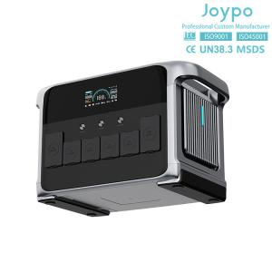 China 2400W Portable Solar Generator Home Backup UPS With Quick Charge USB And LED Light wholesale