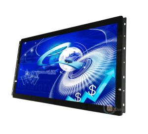 China Map Station Open Frame Touch Monitor 24'' Full HD 12V DC In With Hdmi AV VGA Input wholesale