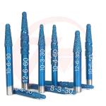 Brazed diamond carving tools blue cnc router bit for marble Carving stone caring