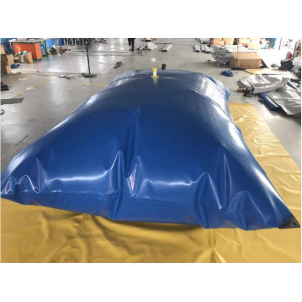 7000L Pillow Shape Desert PVC Flexible Water Storage Tank For Agriculture Water Holding Tank