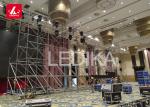 Flexible Layer Truss ,Aluminium Slab Form Lighting Scaffolding For Line Array
