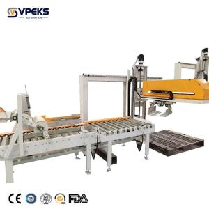 Stacker Depalletizer Robot Low Level Box Palletizing Machine