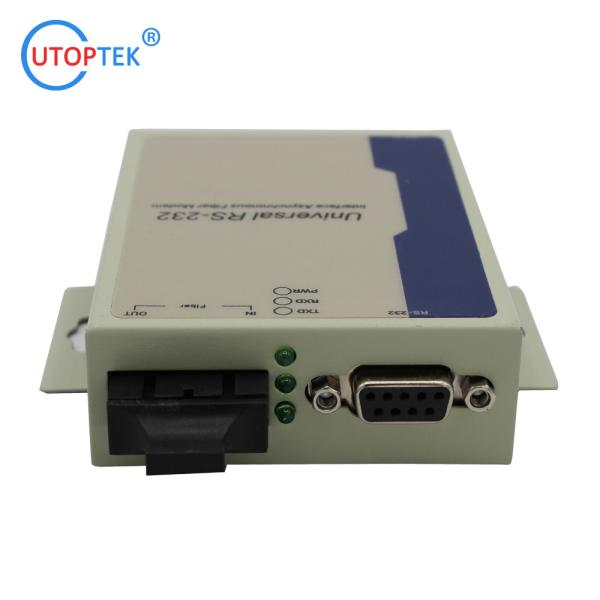 Quality RS232 DB9 to Fiber Modem with MM duplex SC/ST/FC 2km 1310nm Media Converter for alarm system using for sale