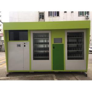 Commercial Bottle Can All In One University Combo Vending Machines