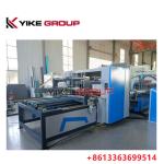 Automatic Box Folder Gluer Machine With PP Strapping Machine Making Carton Box