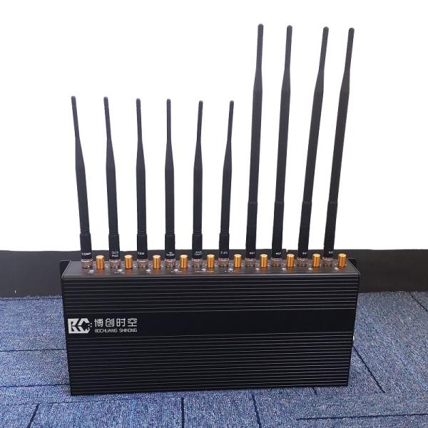 Quality Bcsk-502c10 high power mobile phone signal shielding 2g3g4g WiFi Wireless Signal Jammer for sale