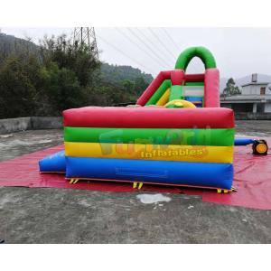 6x4x3.5 Meter Inflatable Bouncer Slide Obstacle Course Jumping Castle