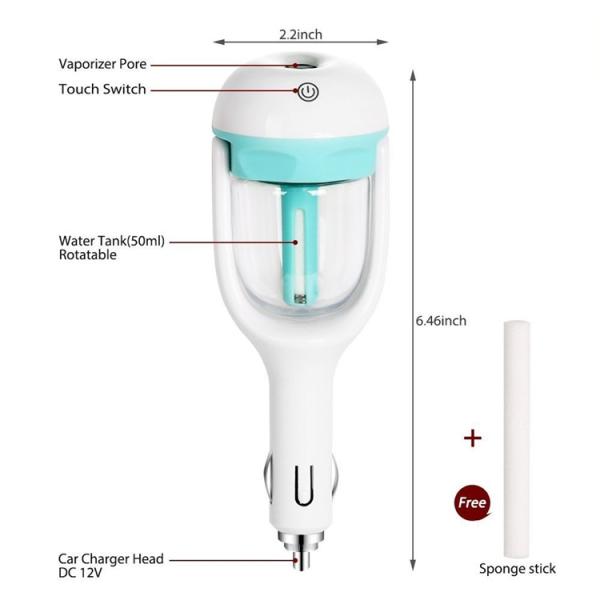 70ml Ultrasonic Car Aromatherapy Essential Oil Diffuser