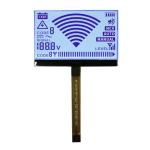 Custom FSTN Segment LCD Display Digital Screen Monochrome Display OEM LCD