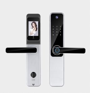 China Qleung Tuya Wifi App Camera Locks Biometric Fingerprint Recognition Code IC Card Key S802Pro Home on sale
