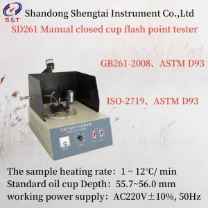 China Electric Diesel Manual Closed Flash Point Tester wholesale