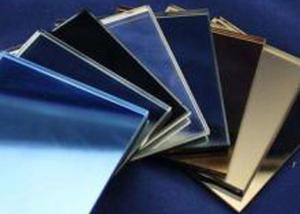China 2~6mm Tinted Mirror Glass / Furniture Mirror With Good Optical Quality wholesale
