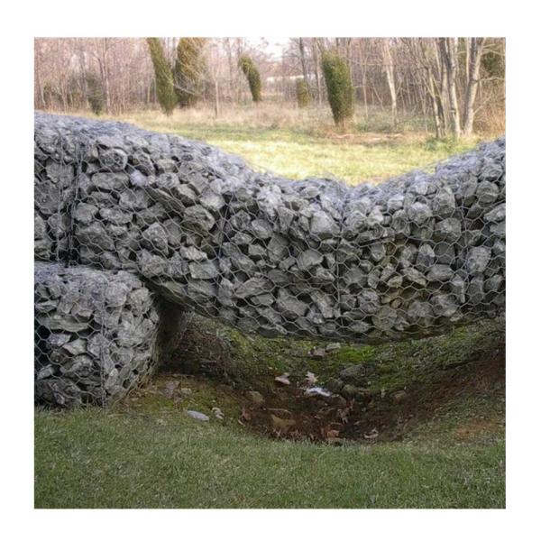 Quality Protective Gabion Wire Mesh Galvanized Woven Gabion with Customizable Welding Pattern for sale