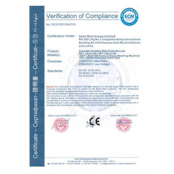 High Speed Vertical Insulating Glass Machine , Double Glazing Machinery,Automatic Vertical Insulating Glass Line