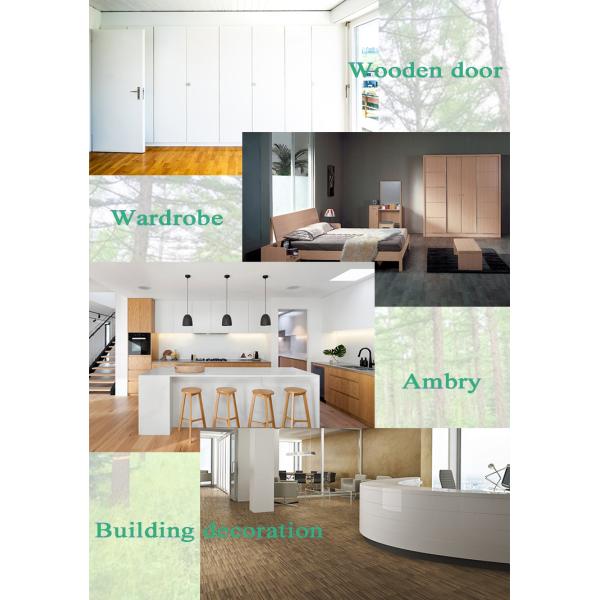 Hard Boards 1.5-30mm Phenolic Resin Melamine HPL 6mm Board MDF Board For Kitchen