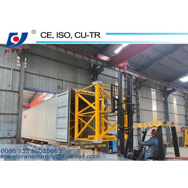Operation and Maintenance for 60m Lifting Jib Two Angle QTZ100(6012) Self Erecting Tower Crane